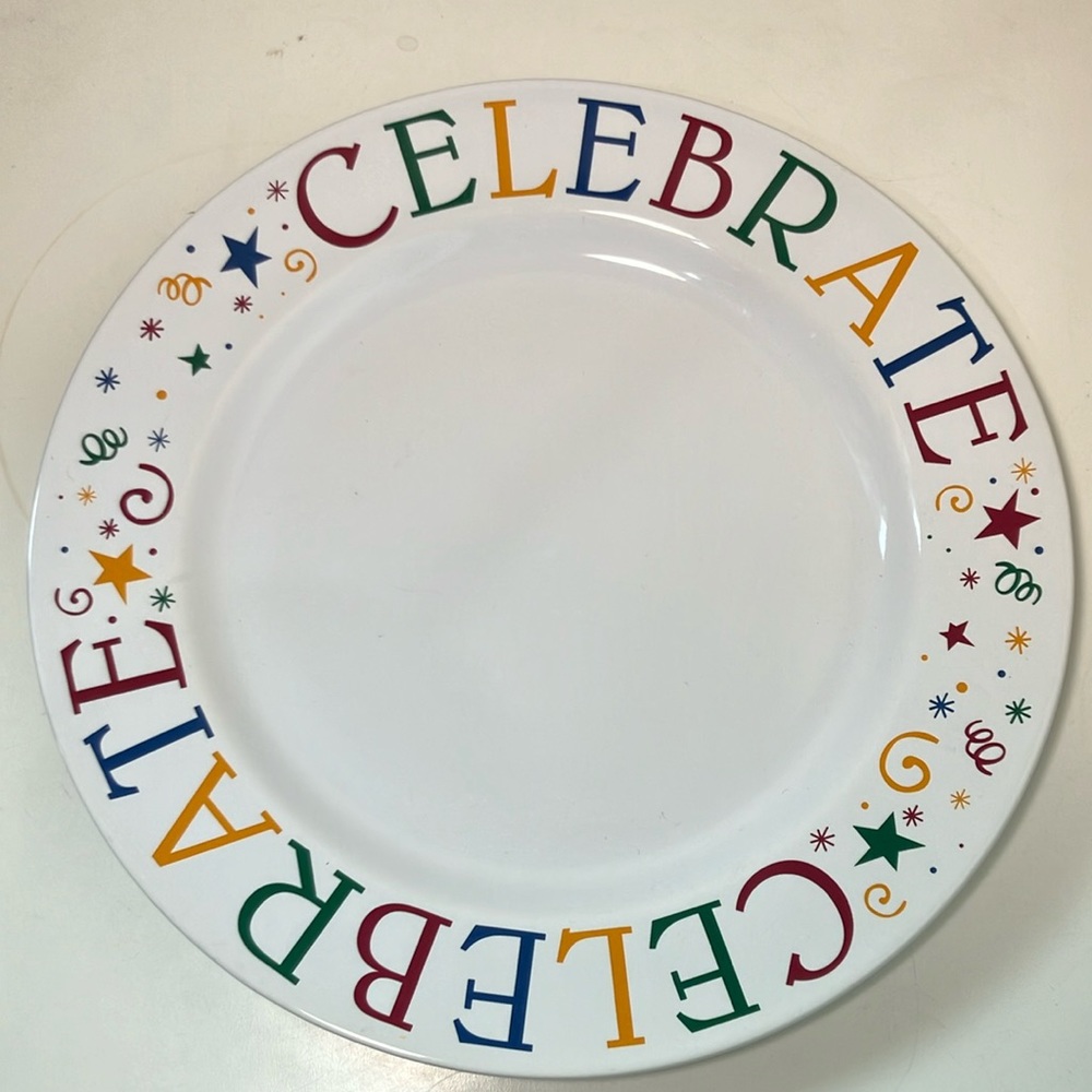 Pampered Chef’s Celebrate Plate Birthday Special Day No Box